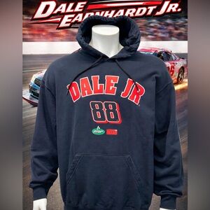 Vintage Winners Circle NASCAR Dale Earnhardt Jr #88 Black Hoodie Sweatshirt 2XL